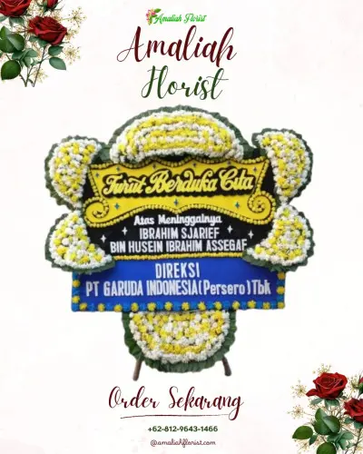 Papan Bunga Duka di Pangradin